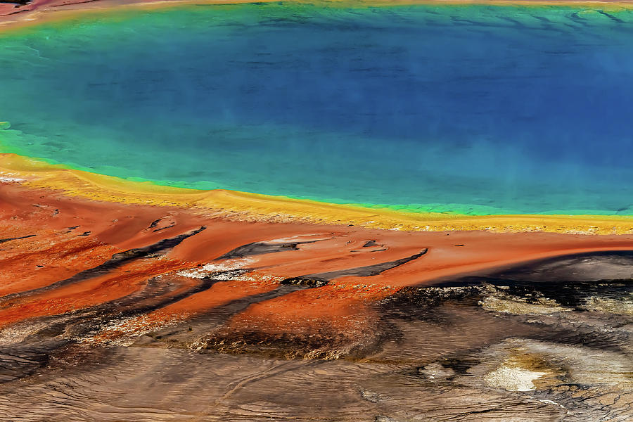 The Incredible Colors Of Grand Prismatic Spring - 2 Photograph by ...