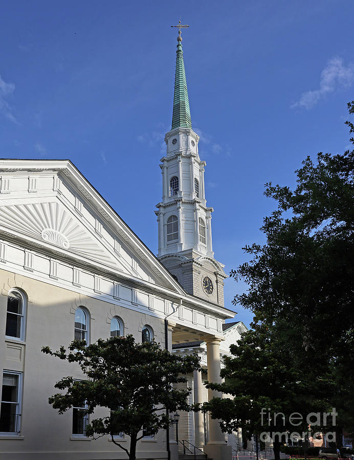 The Independent Presbyterian Church of Savannah 0684 Photograph by Jack Schultz