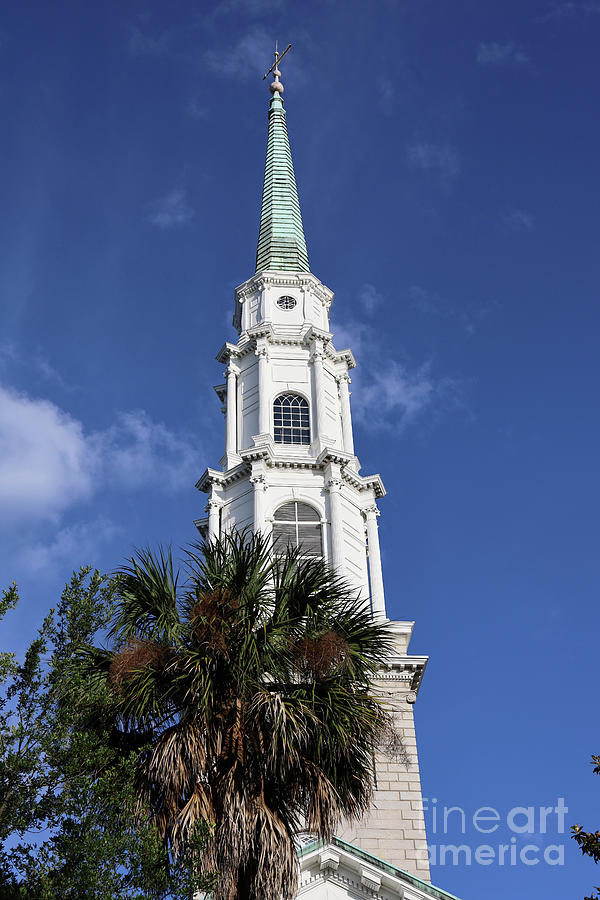 The Independent Presbyterian Church of Savannah 0697 Photograph by Jack Schultz