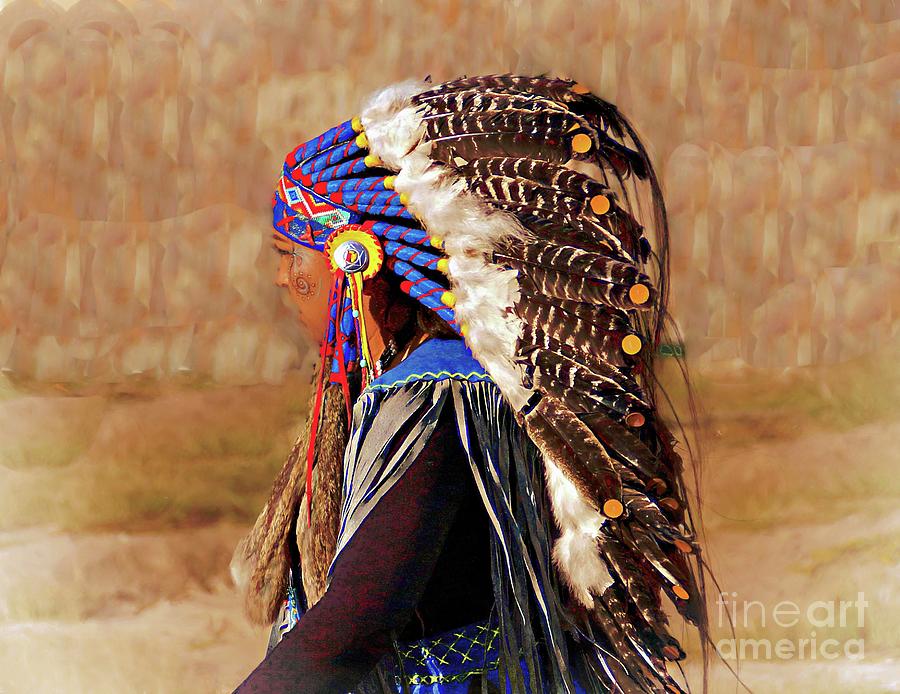 The Indian Woman Photograph by John Kolenberg