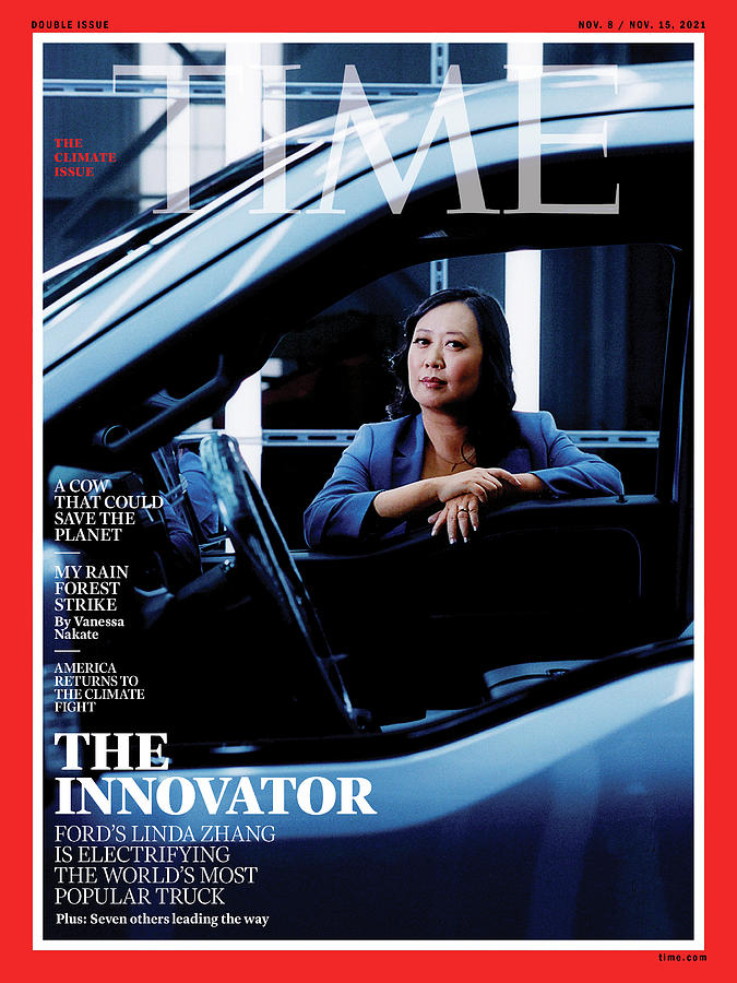 The Innovator - Linda Zhang - The Climate Issue Photograph by Photograph by Jingyu Lin for TIME