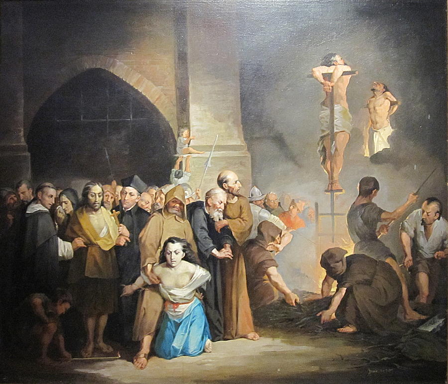 The Inquisition Painting by Joaquin Pinto | Fine Art America