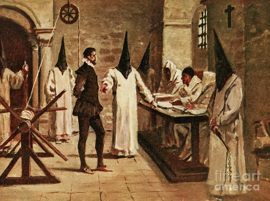 THE INQUISITION t3 Drawing by Historic Illustrations - Fine Art America