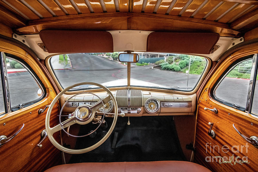 The Interior of a Woodie, 3 of 3 Photograph by David Levin