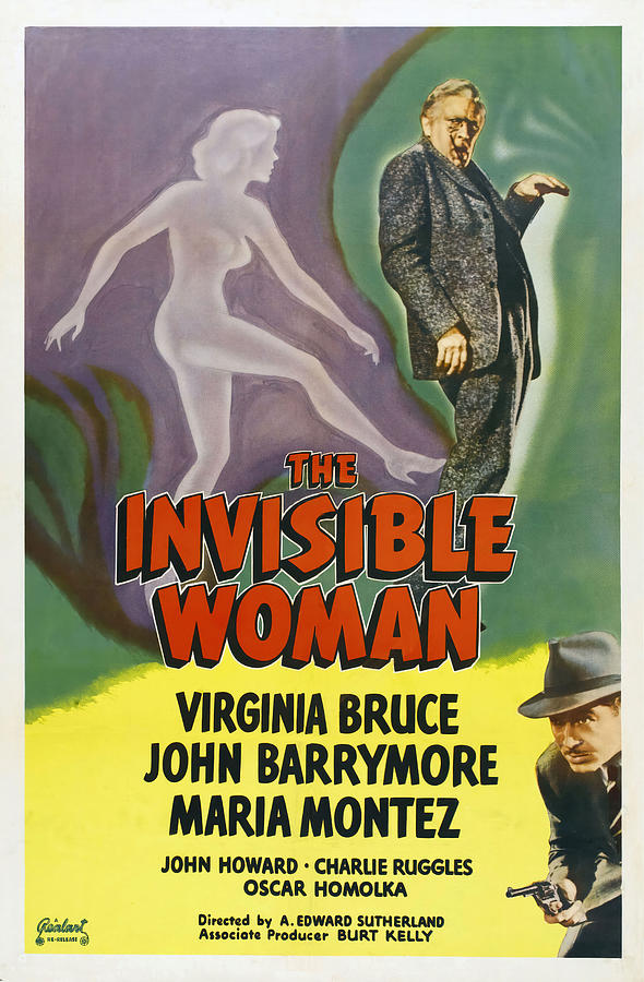 THE INVISIBLE WOMAN -1940-, directed by A. EDWARD SUTHERLAND. Photograph by Album