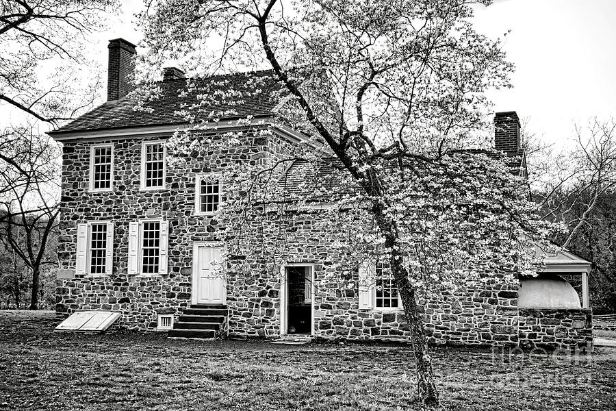 The Isaac Potts House at Valley Forge Photograph by Olivier Le Queinec
