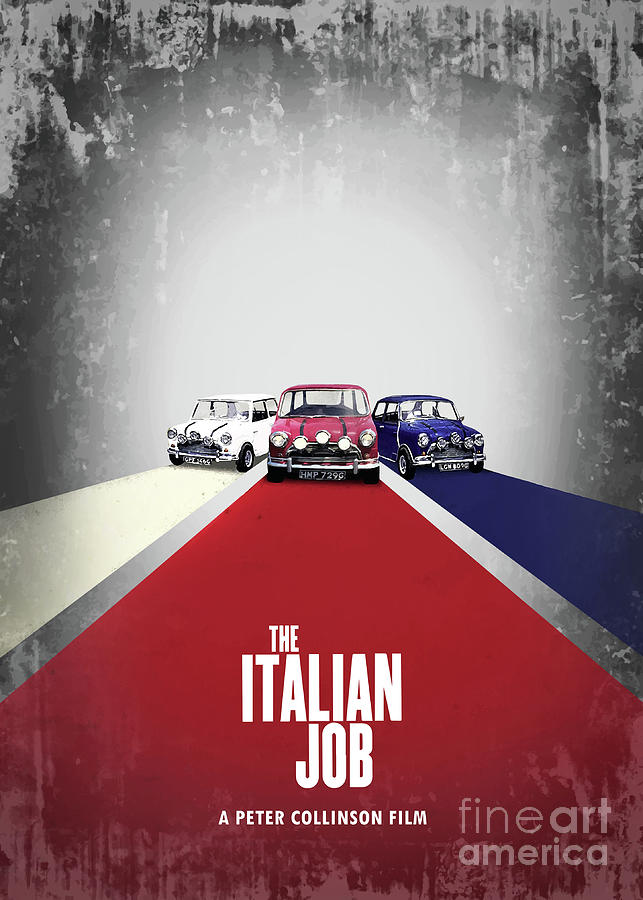 The Italian Job Digital Art - The Italian Job by Bo Kev