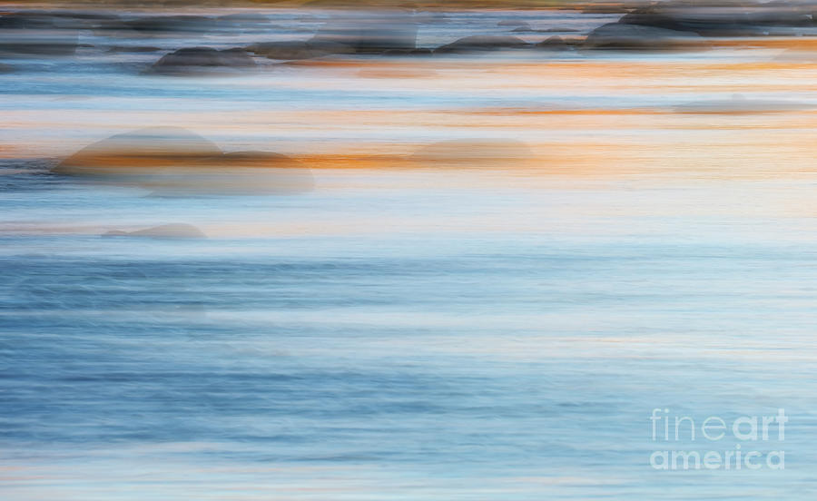 The James River in Motion Photograph by Ava Reaves