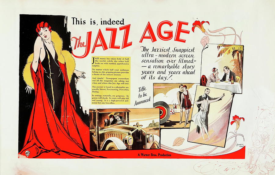 The Jazz Age, 1929 Mixed Media by Movie World Posters