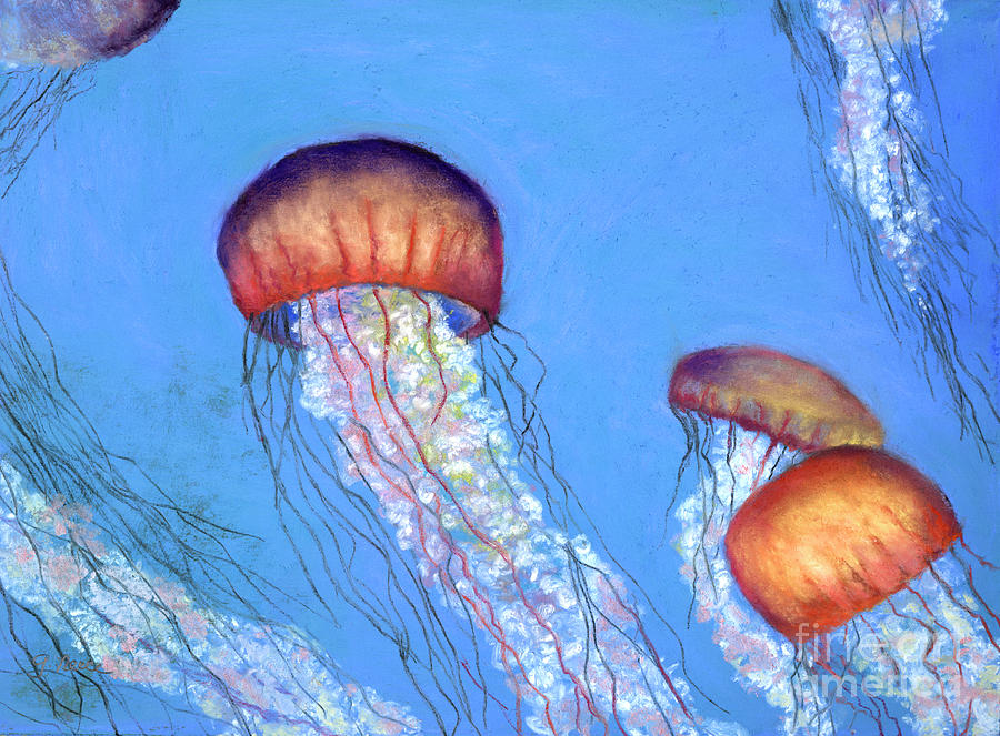 The Jellyfish Painting by Ginny Neece