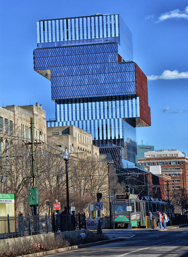 The Jenga Building Photograph by Mike Martin