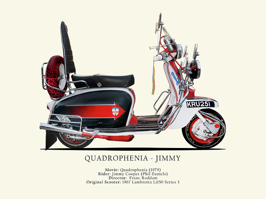 The Who Photograph - The Jimmy Scooter by Mark Rogan