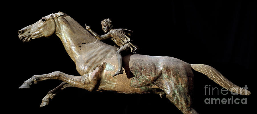 The Jockey Of Artemision Sculpture by Greek School
