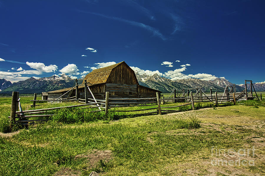 The John Moulton Barn Photograph by John Kenealy - Fine Art America