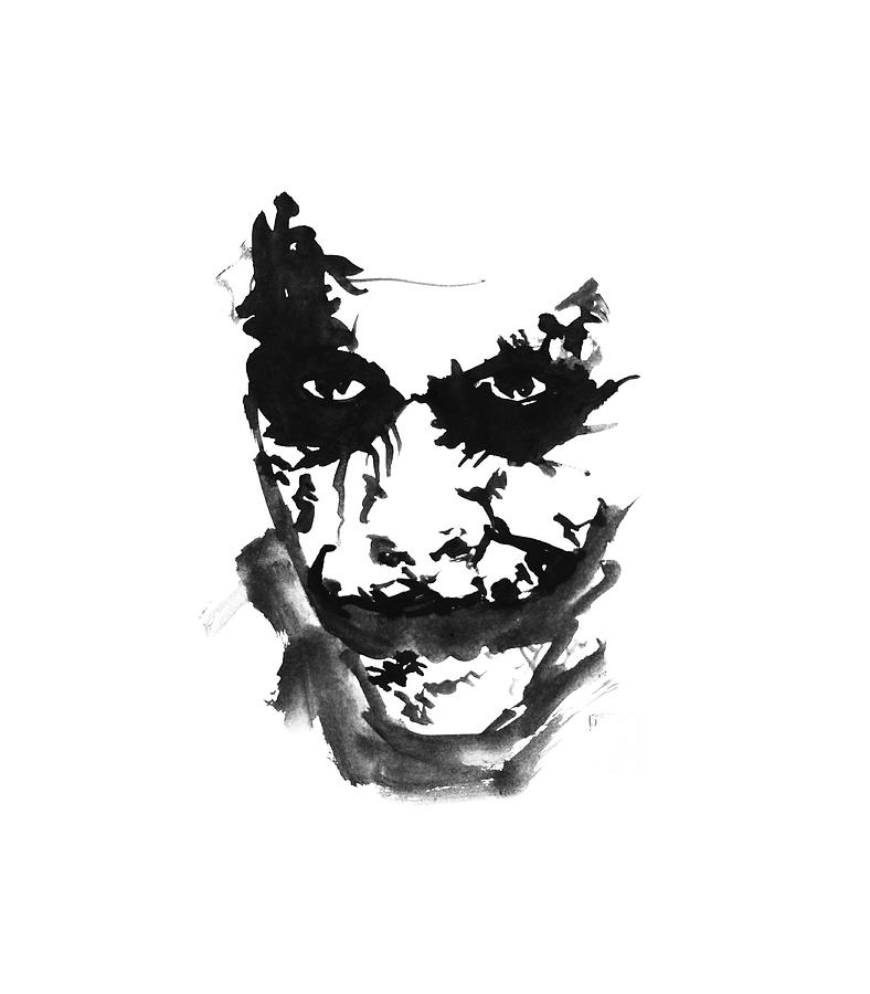 The Joker 03 Painting by Pechane Sumie - Fine Art America