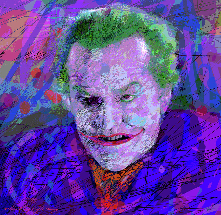 The Joker - Batman 1996 Painting