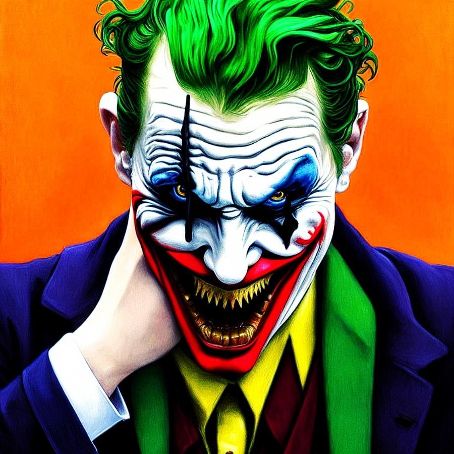 The Joker Digital Art by Bob Smerecki - Pixels