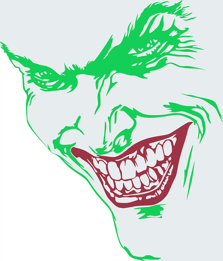The Joker Mixed Media by Joe Hamilton - Pixels