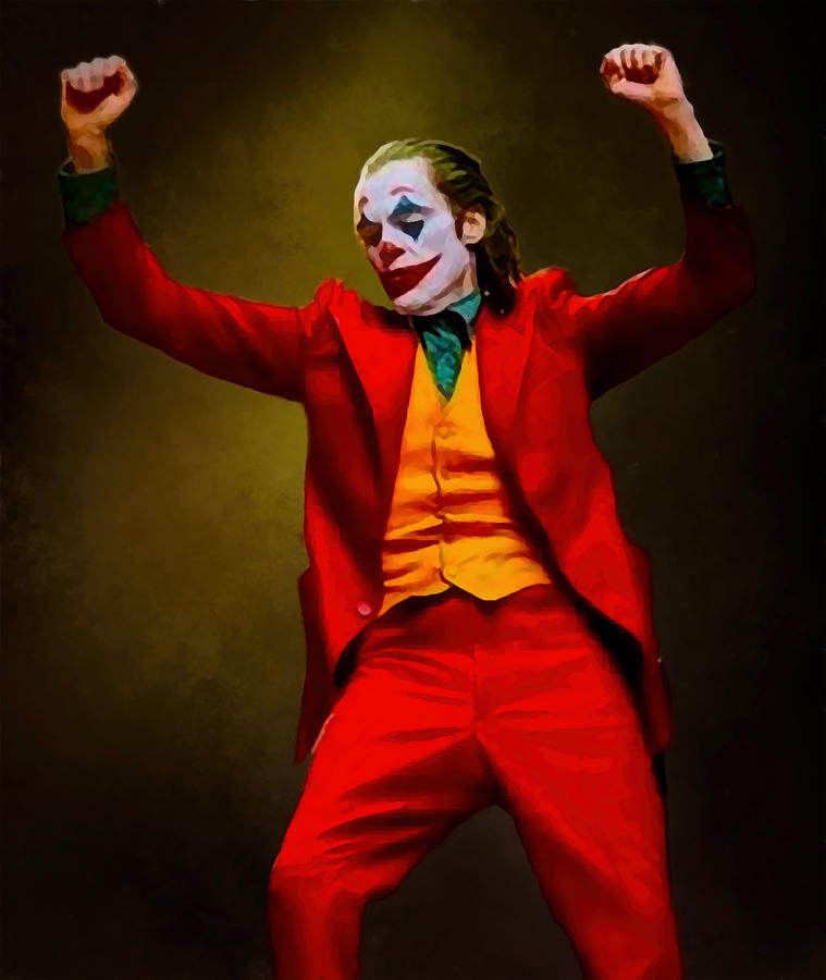 The Joker Mixed Media by Kathy Kelly