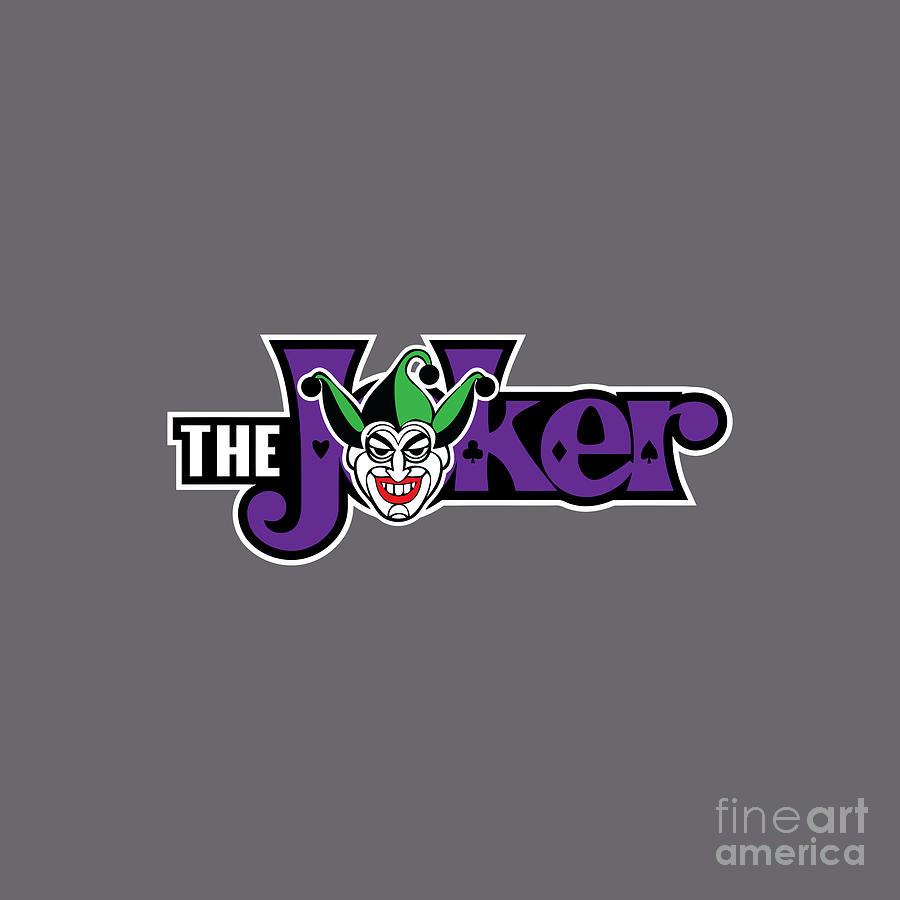 The Joker Logo Drawing by Raisa Nasyiah - Fine Art America