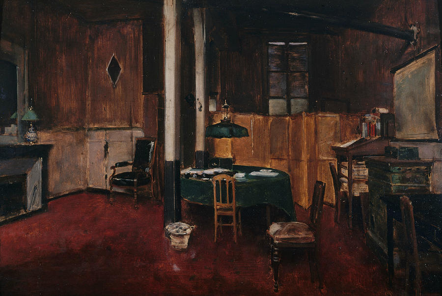 The Journaling Room Painting by Jean Beraud