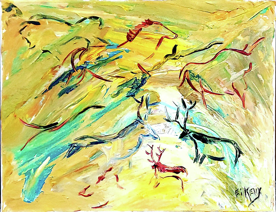The Journey Begins #1 Painting by Eileen Kelly