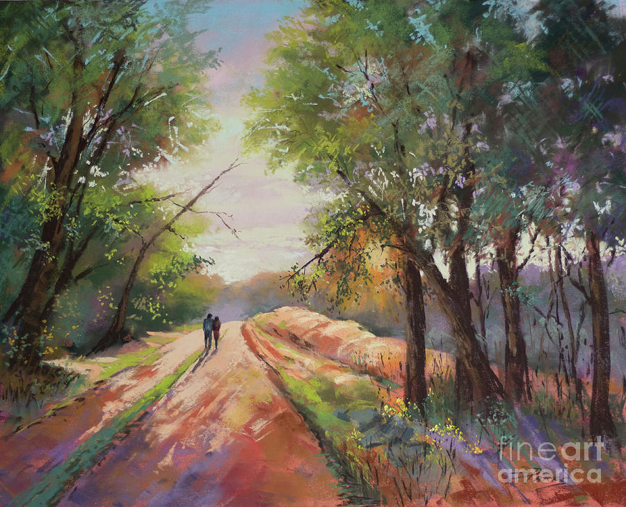 The Journey Painting by Dianne Parks