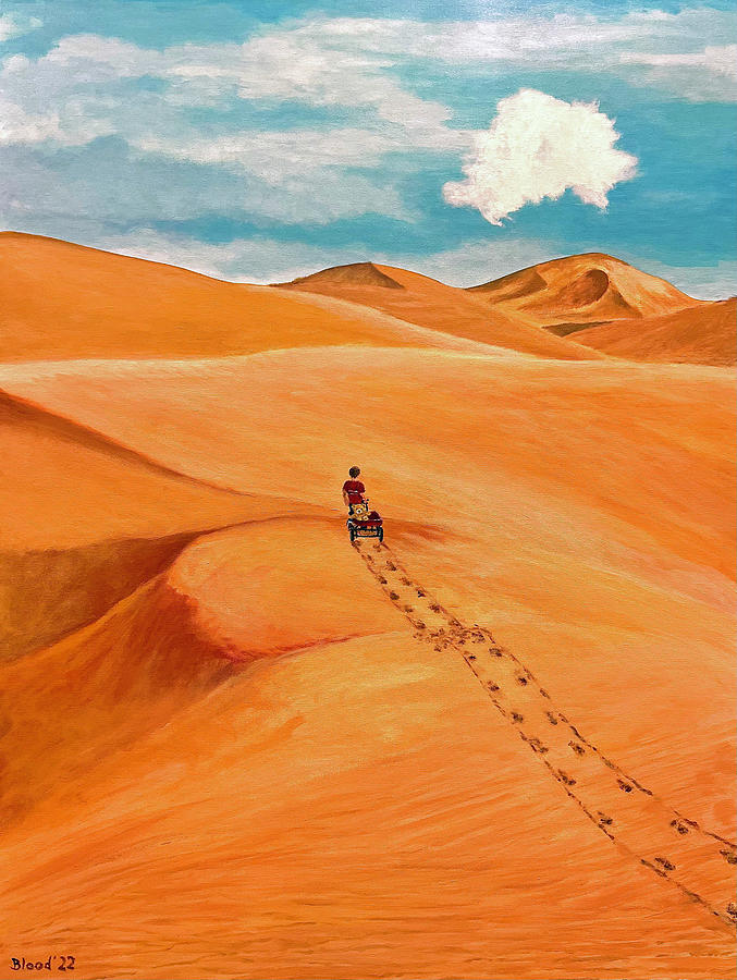 The Journey Painting by Thomas Blood