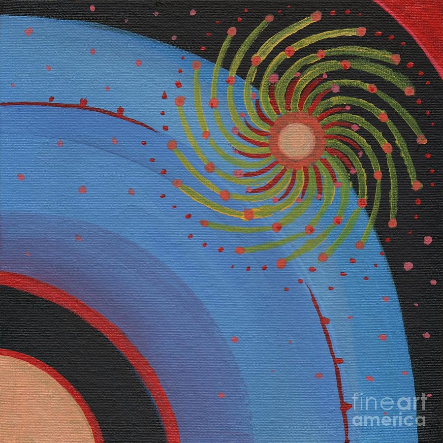 Planet Painting - The Joy of Design LXVII by Helena Tiainen