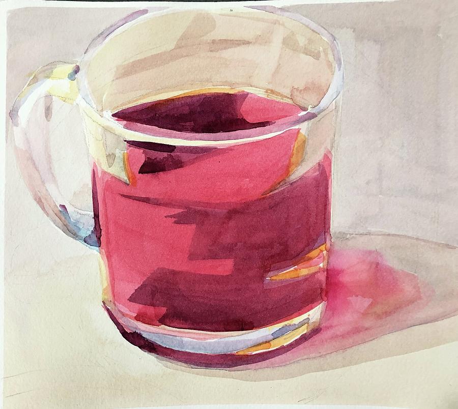 The juice is a gem  Painting by Jo Mackenzie