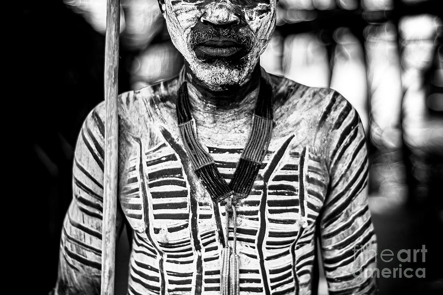 Karo Face Paint Photograph by Mark Johnson - Pixels