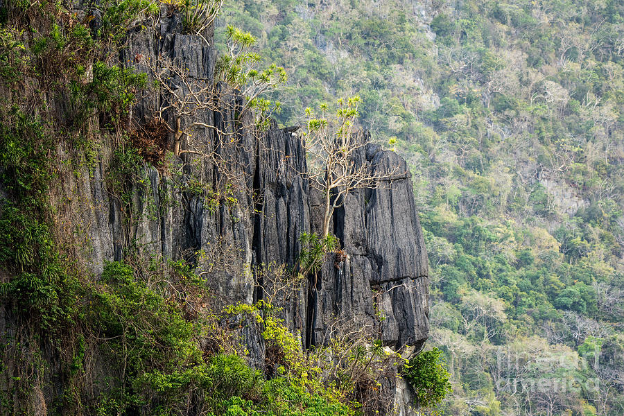 The Karst Cliffs of El Nido, Palawan II Photograph by Jim Fitzpatrick
