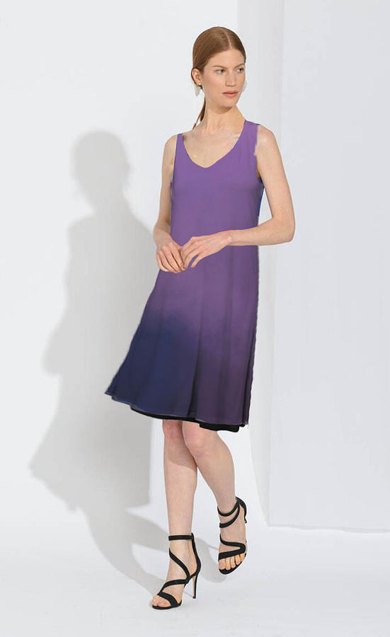 The Kate Dress in Purple Clouds Photograph by Susan Molnar