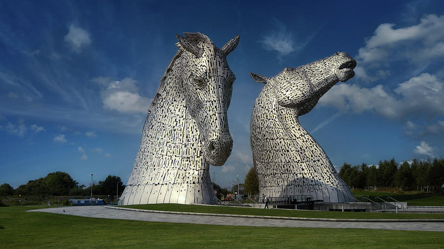 The Kelpies 2 Photograph by Micah Offman