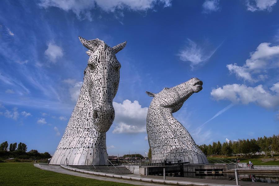 The Kelpies 3 Photograph by Micah Offman