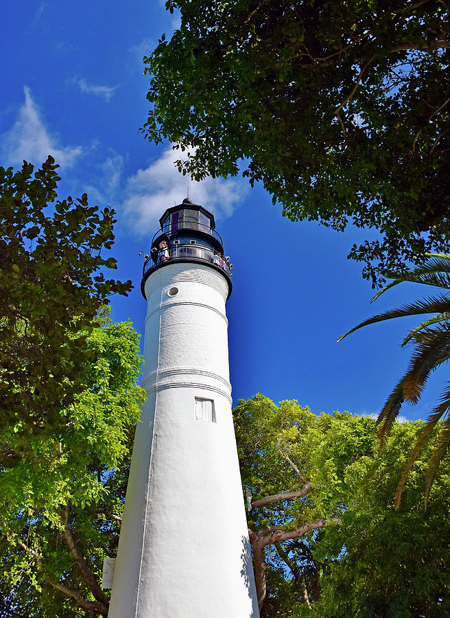 The Key West Lighthouse Photograph by Monika Salvan