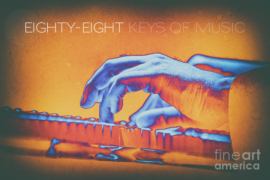 The Keys of Music Digital Art by Phil Perkins