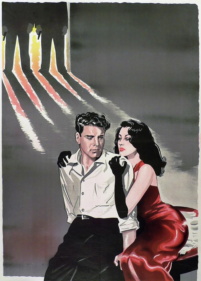 Ava Gardner Painting - The Killers, 1946, movie poster painting by Movie World Posters