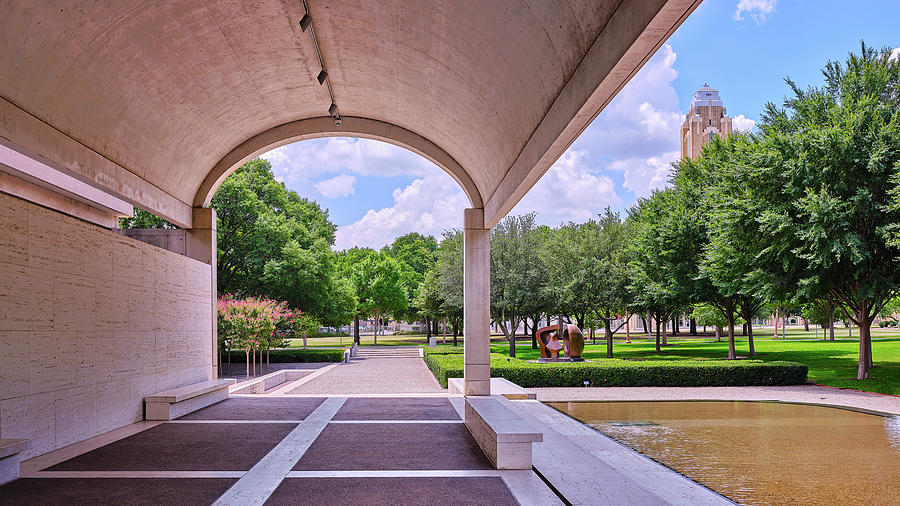 The Kimbell Museum of Art Louis Kahn Building V2 Photograph by Rospotte Photography