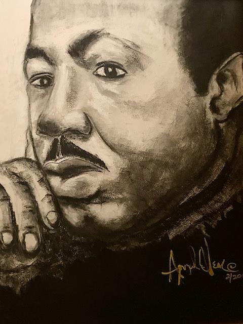 The King Drawing by Angie ONeal