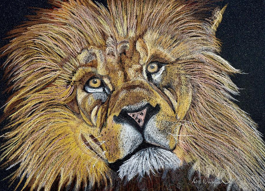 The King Drawing Drawing by Kimberly Walker