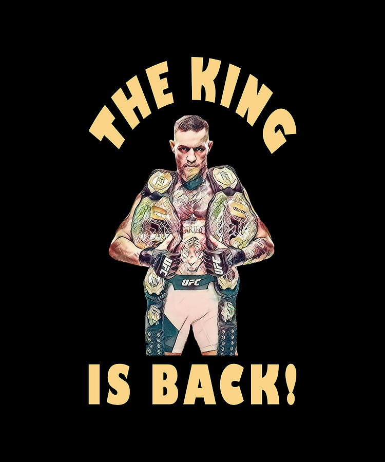 Ufc Digital Art - The King Is Back by Sarcastic P
