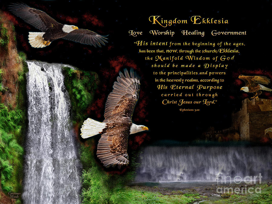 The Kingdom Ekklesia 3 Digital Art by Constance Woods