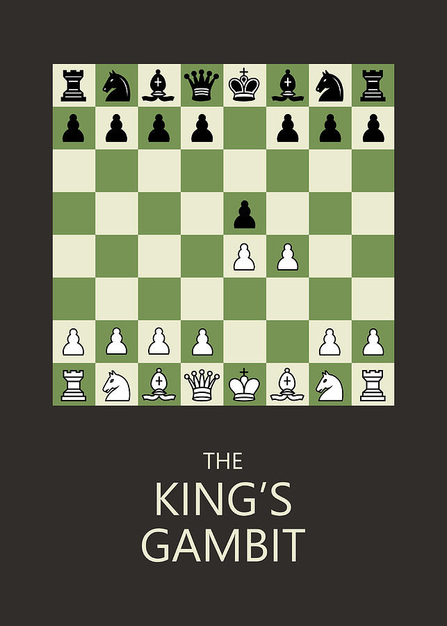 The King S Gambit Chess Opening Digital Art By Ab Concepts