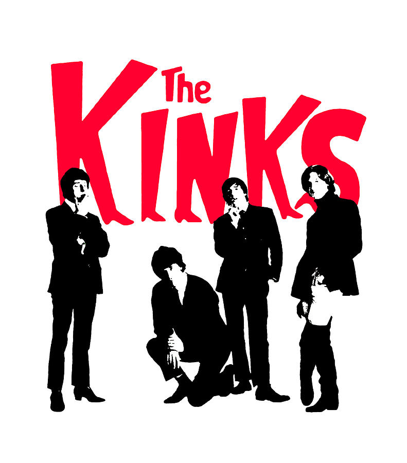 The Kinks Digital Art - The Kinks Rock by Burls Chmidt
