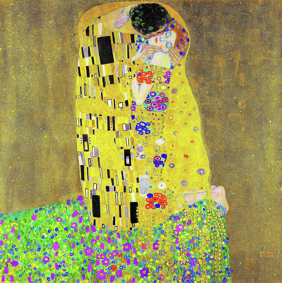 The Kiss - Digital Remastered Edition Painting by Gustav Klimt
