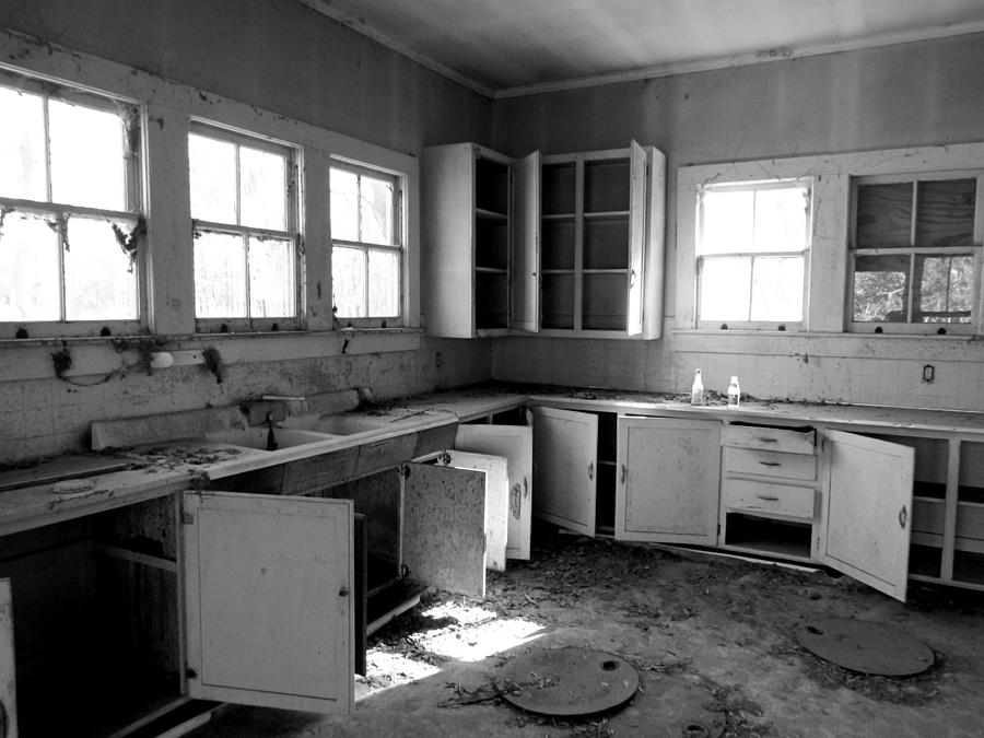 The Kitchen is the Heart of the Home - Abandoned Lowcountry Digital Art ...