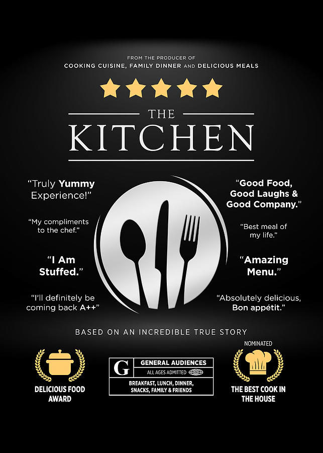    The Kitchen Movie Poster Poster 84pixeldesign Elliott Clark 