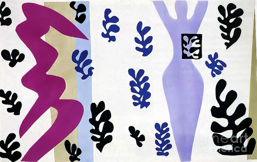 The Knife Thrower by Henri Matisse 1947 Painting by Henri Matisse