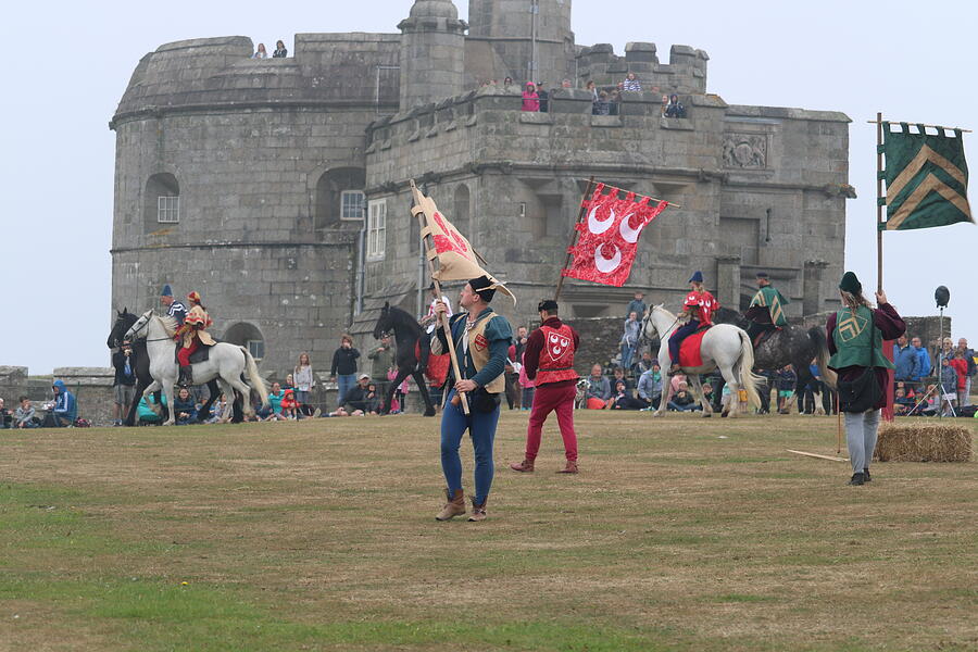 The Knights Tournament Pendennis Castle Photograph